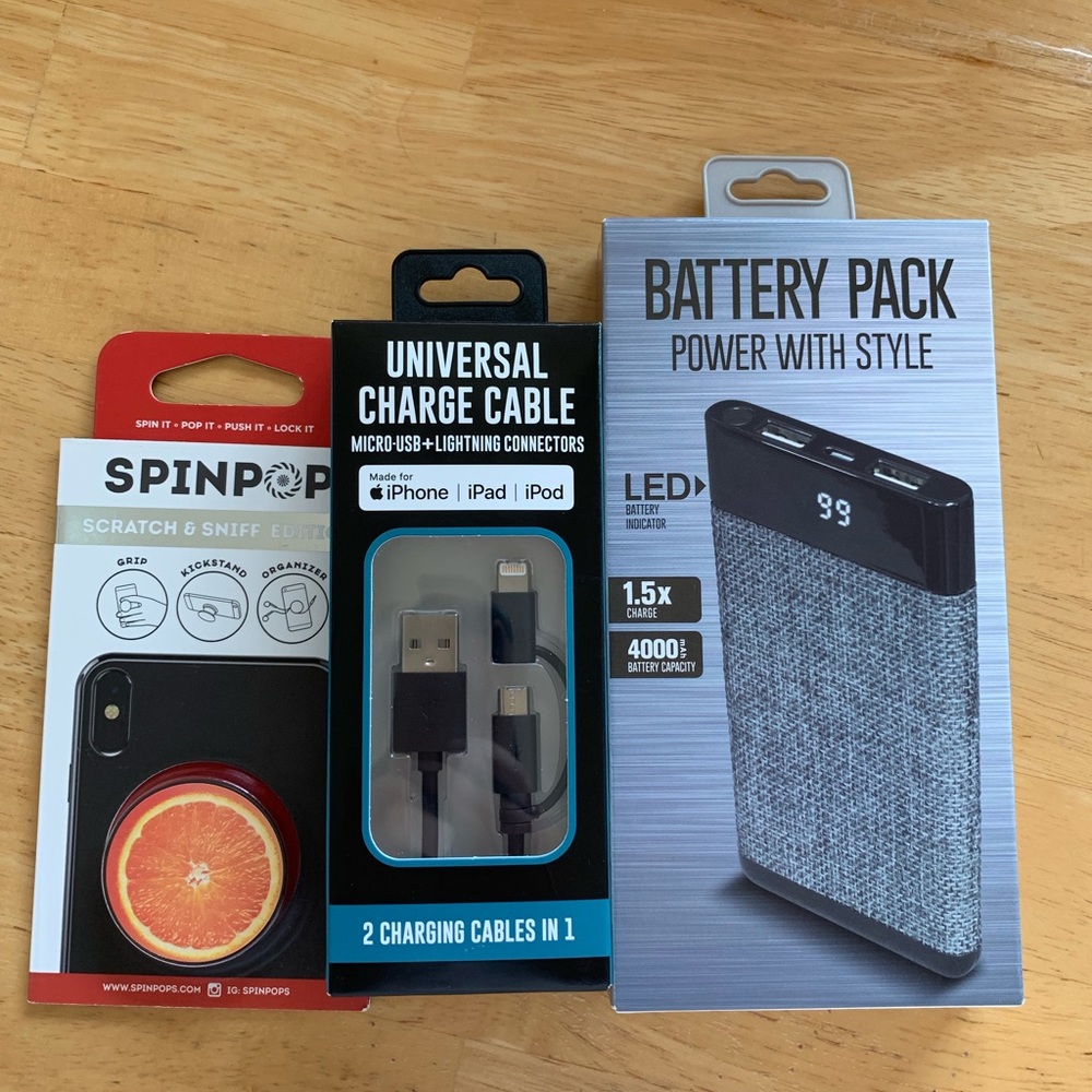 Cell phone accessories bundle